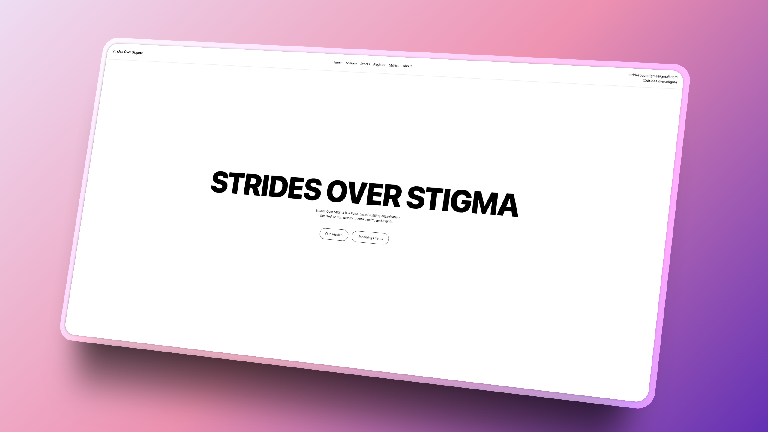 Strides Over Stigma 🏃 project image